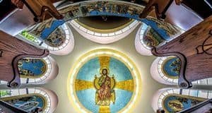 Служение воскресное с бдением святому или храму